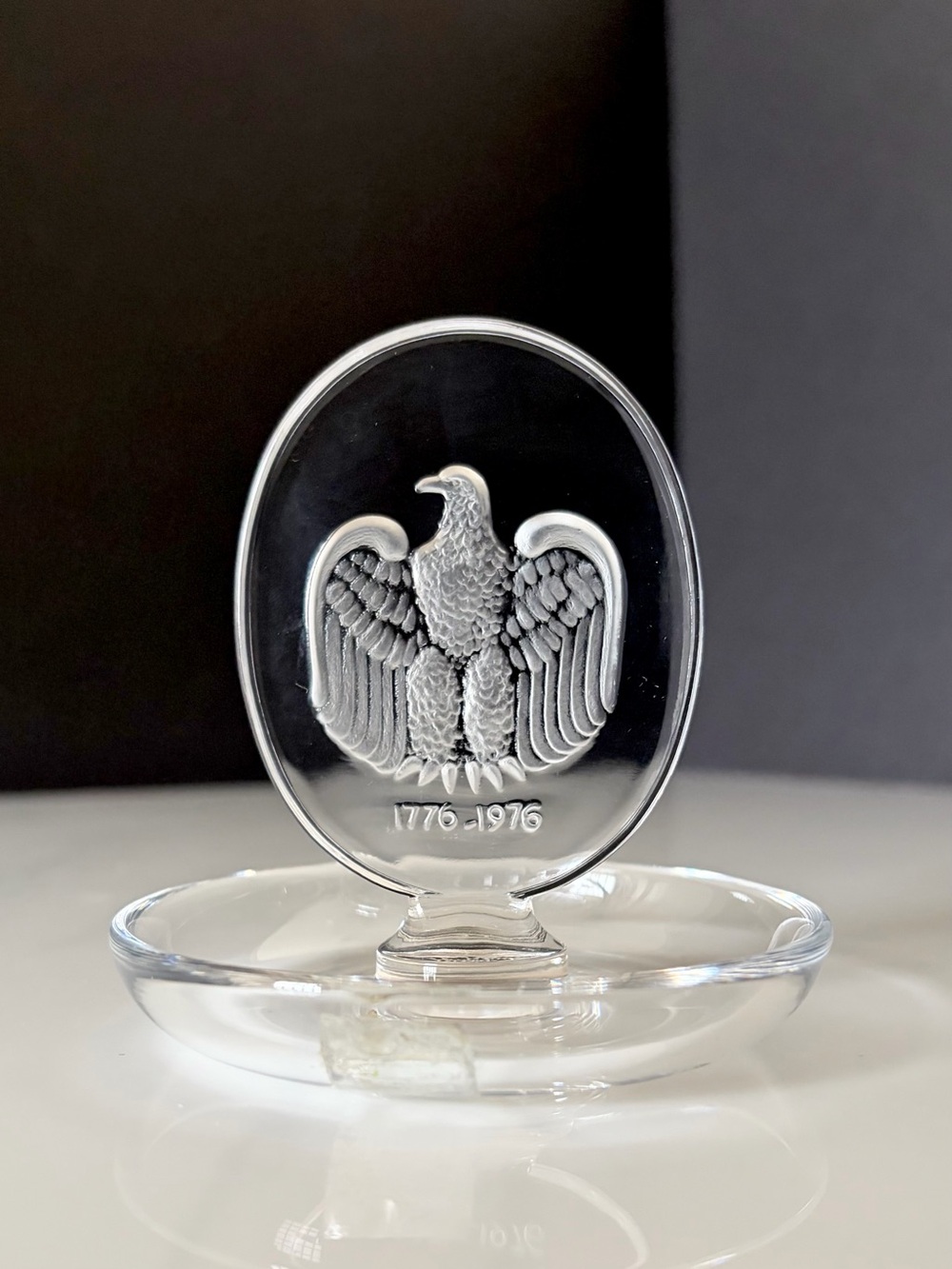 American Eagle Bicentennial Dish by Lalique